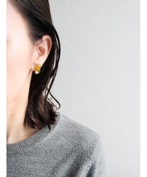 tone（トーン）の「【Tresor】ミモザ　淡水パール　イヤリング(MA)（イヤリング・レディース・その他2/その他3/その他1/イエロー/その他4・FREE）」の11枚目の写真