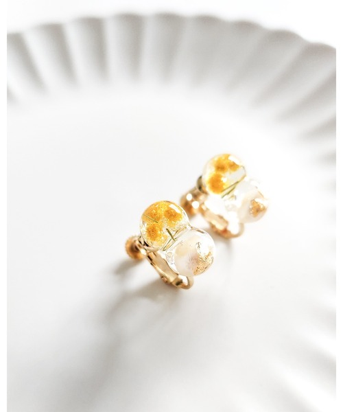 tone（トーン）の「【Tresor】ミモザ　淡水パール　イヤリング(MA)（イヤリング・レディース・その他2/その他3/その他1/イエロー/その他4・FREE）」の20枚目の写真