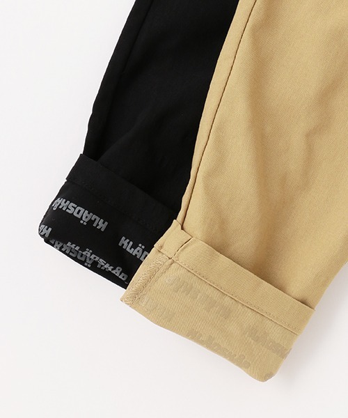 kladskap(クレードスコープ)の「裾裏ロゴ ロング丈テーパードパンツ(その他パンツ・キッズ・ブラック/ベージュ・100cm/90cm/120cm/80cm/130cm/110cm)」の4枚目の写真