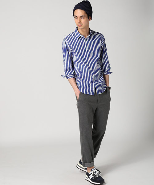 EDIFICE（エディフィス）の「◇PE/RY ポンチリブイージーパンツ（その他パンツ・メンズ・ブラック/チャコールグレー/ブルー系その他・46/42/44/48）」の18枚目の写真