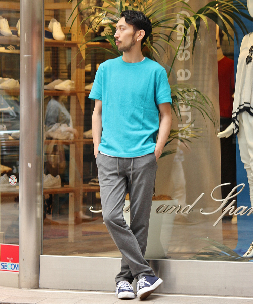 EDIFICE（エディフィス）の「◇PE/RY ポンチリブイージーパンツ（その他パンツ・メンズ・ブラック/チャコールグレー/ブルー系その他・46/42/44/48）」の21枚目の写真