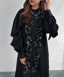 パターンドッキングデザインワンピース【ZOZOTOWN限定アイテム】