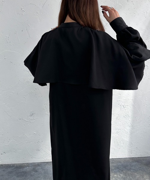 apres jour mignon(アプレジュールミニョン)の「パターンドッキングデザインワンピース【ZOZOTOWN限定アイテム】(ワンピース・レディース・ブルー/ブラック・SMALL/X-LARGE/MEDIUM)」の13枚目の写真