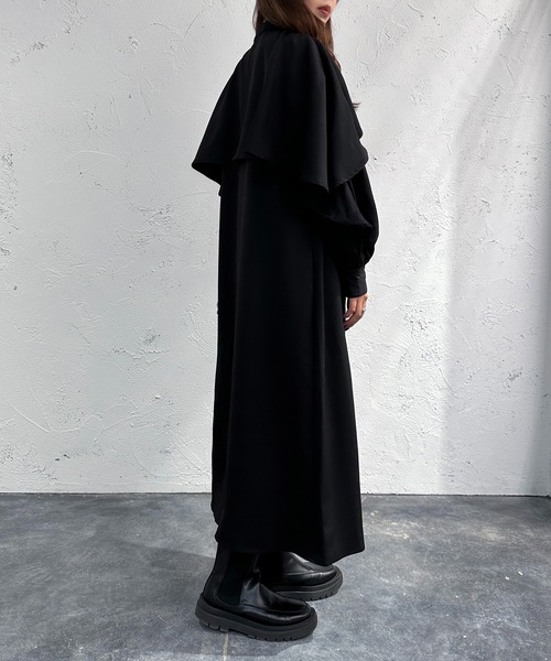 apres jour mignon(アプレジュールミニョン)の「パターンドッキングデザインワンピース【ZOZOTOWN限定アイテム】(ワンピース・レディース・ブルー/ブラック・SMALL/X-LARGE/MEDIUM)」の7枚目の写真
