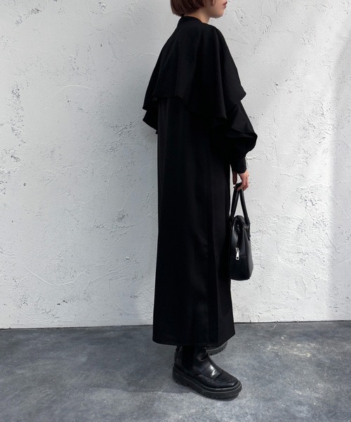 apres jour mignon(アプレジュールミニョン)の「パターンドッキングデザインワンピース【ZOZOTOWN限定アイテム】(ワンピース・レディース・ブルー/ブラック・SMALL/X-LARGE/MEDIUM)」の19枚目の写真