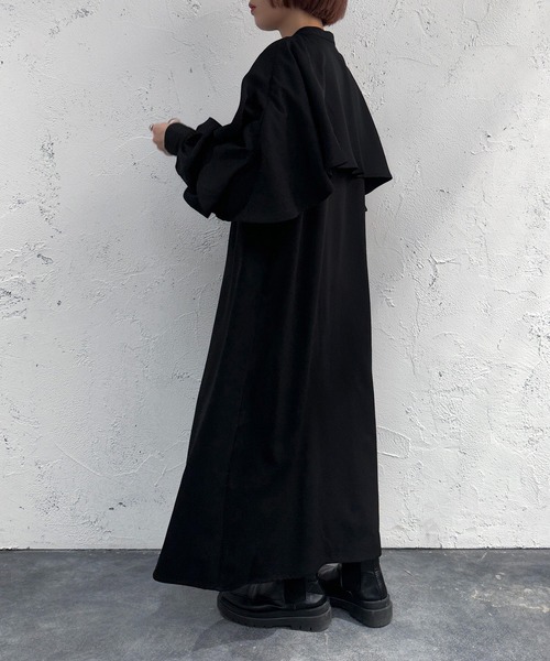 apres jour mignon(アプレジュールミニョン)の「パターンドッキングデザインワンピース【ZOZOTOWN限定アイテム】(ワンピース・レディース・ブルー/ブラック・SMALL/X-LARGE/MEDIUM)」の10枚目の写真