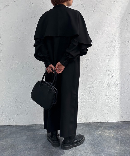 apres jour mignon(アプレジュールミニョン)の「パターンドッキングデザインワンピース【ZOZOTOWN限定アイテム】(ワンピース・レディース・ブルー/ブラック・SMALL/X-LARGE/MEDIUM)」の17枚目の写真