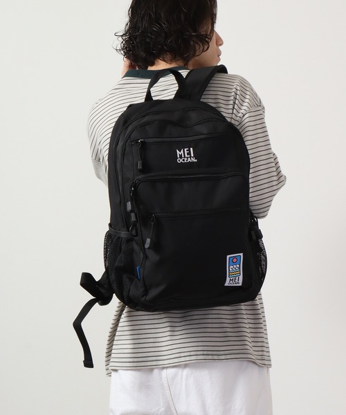 MEI OCEAN ワンポイントロゴバックパック（バックパック