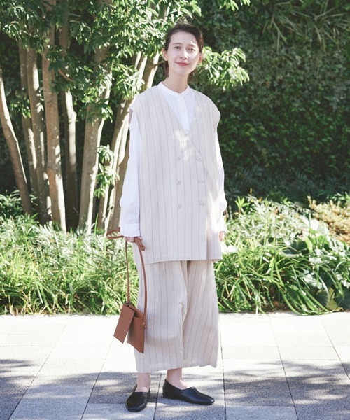 studio CLIP（スタディオクリップ）の「アソートタックスカーチョ（その他パンツ・レディース・イエロー/ブルー/スモーク/アイボリー・LARGE/ﾌﾘｰ(L)/PF/MEDIUM）」の18枚目の写真