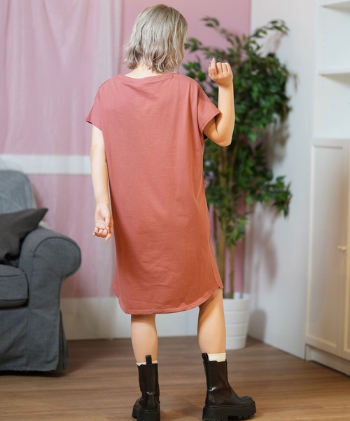 RIKKA FEMME(リッカファム)の「RIKKA FEMME/リッカファム ワンピース BY23SS06(ワンピース・レディース・カーキ/ブラック/ピンク/ベージュ・M/L/S/M)」の14枚目の写真
