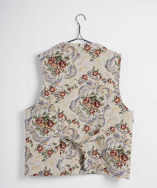 Air Tokyo（エアートウキョー）の「オーバーサイズ クルーネックベスト [ 無地 & ゴブラン柄 ]（ベスト・メンズ・ベージュ系その他/チャコールグレー/ブラック系その他/ブラック・MEDIUM/LARGE）」の9枚目の写真