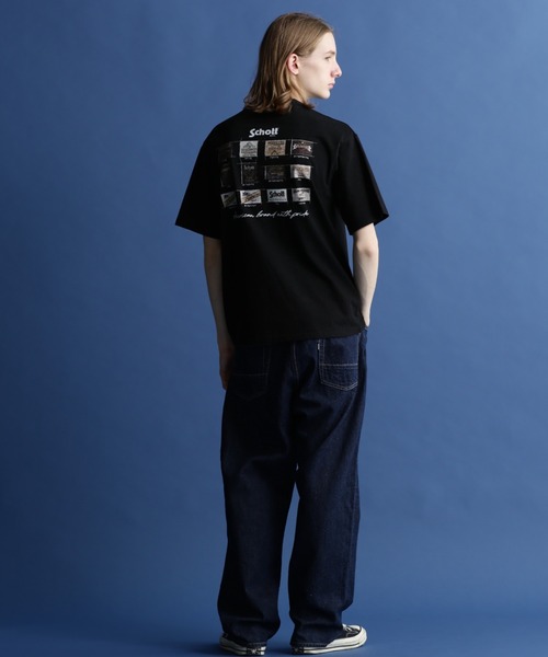 schott（ショット）の「Schott/ショット/SS T-SHIRT "ARCHIVE TAG"/半袖 Tシャツ "アーカイブタグ"（Tシャツ/カットソー・メンズ・ブラック/オフホワイト・M/L/2XL/XL）」の11枚目の写真