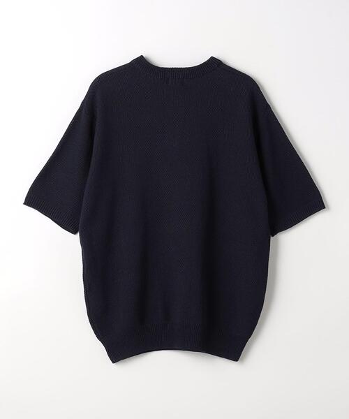 H BEAUTY&YOUTH ギマコットン　リンクス　ニットシャツ H＞ギマコットン リンクス ニットシャツ