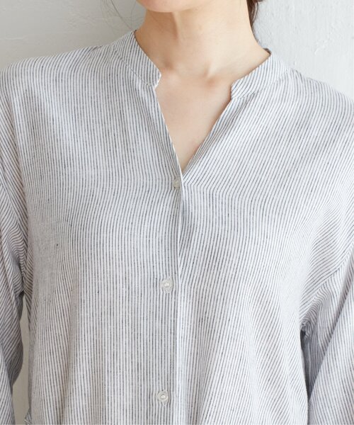 ikka（イッカ）の「レーヨン麻2WAYワンピース（ワンピース・レディース・オリーブ/ブラック/その他2・L/M）」の16枚目の写真