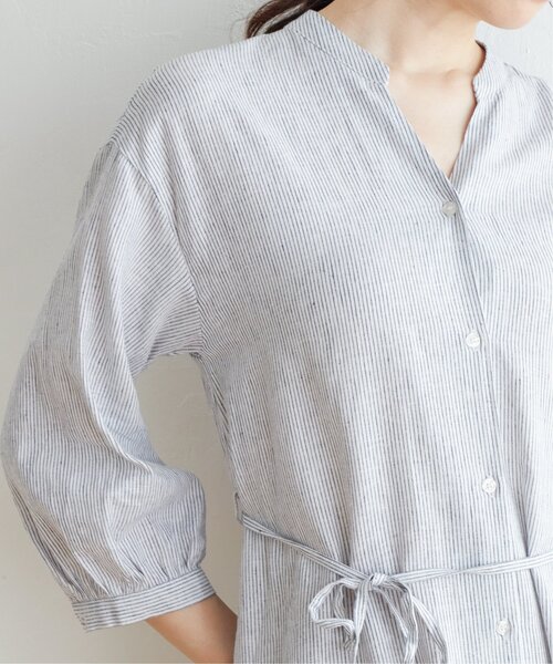 ikka（イッカ）の「レーヨン麻2WAYワンピース（ワンピース・レディース・オリーブ/ブラック/その他2・L/M）」の17枚目の写真