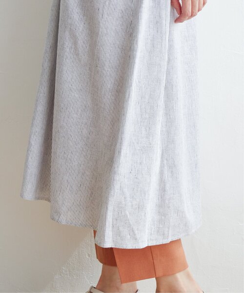 ikka（イッカ）の「レーヨン麻2WAYワンピース（ワンピース・レディース・オリーブ/ブラック/その他2・L/M）」の20枚目の写真