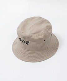 STAY GOLD（ステイゴールド）の「【STAYGOLD】Triple Logo Embroidered Bucket Hat / 3連ロゴ刺繍 バケットハット（ハット）」