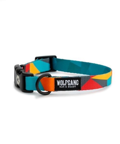 WOLFGANG MAN&BEAST/ウルフギャングマンアンドビースト 犬用 首輪 ShatterShapes Collar Sサイズ WC-001-105（リード/ハーネス/首輪）｜WOLFGANG MAN＆BEAST（ウルフギャングマンアンドビースト）