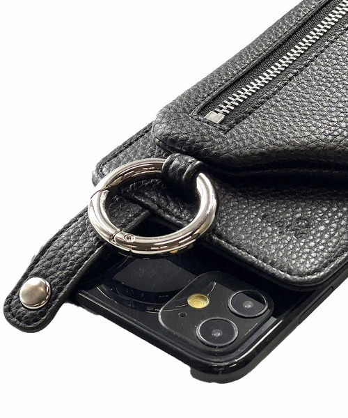 ajew(エジュー)の「ajew/エジュー/【ひも付き マルチ対応 Sサイズ】 cadenas vertical zipphone case shoulder(スマホケース/カバー・レディース・イエロー/ベージュ/ピンク/ホワイト/ブラウン/ブラック/グレー/ブルー・F)」の13枚目の写真