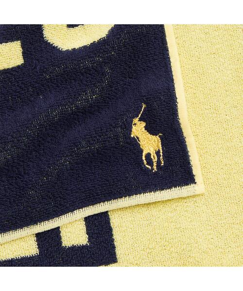 POLO RALPH LAUREN CHILDRENSWEAR（ポロ ラルフ ローレン チルドレンズウェア）の「ロゴ コットン ハンカチーフ（ハンカチ/ハンドタオル・キッズ・ネイビー系1・ONE）」の3枚目の写真