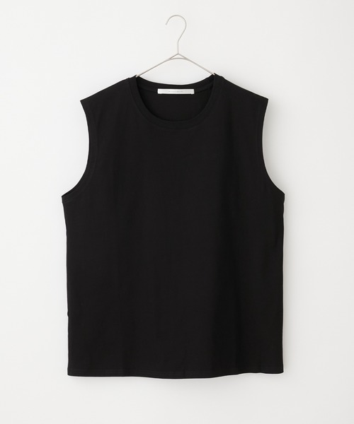 Anchor Smith(アンカー スミス)の「ビッグシルエットノースリーブTシャツ(タンクトップ・メンズ・スミクロ/ブラック/ホワイト・L/M)」の19枚目の写真