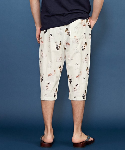 カヤ（カヤ）の「【カヤ】浮世絵メンズパンツ ステテコ（その他パンツ・メンズ・ブラック/ブルー/レッド/ホワイト/ダークネイビー/ベージュ/ネイビー/ダークグレー/ダークベージュ・FREE）」の13枚目の写真