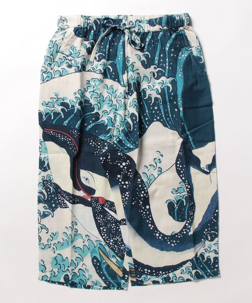 カヤ（カヤ）の「【カヤ】浮世絵メンズパンツ ステテコ（その他パンツ・メンズ・ブラック/ブルー/レッド/ホワイト/ダークネイビー/ベージュ/ネイビー/ダークグレー/ダークベージュ・FREE）」の18枚目の写真