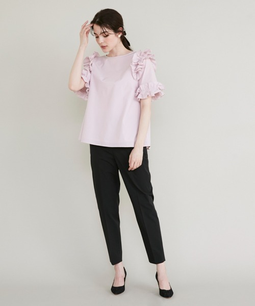 マーリエルカセット【19号】華やかフリルブラウス 華やかフリルブラウス | マーリエ ル カセット(Maglie le