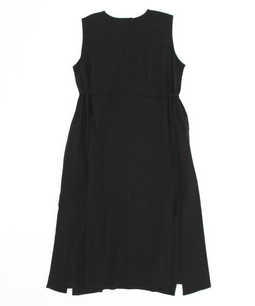 Q（キュー）の「リラックスロングワンピース（ワンピース・レディース・ダークグリーン/ブラック・MEDIUM）」の3枚目の写真