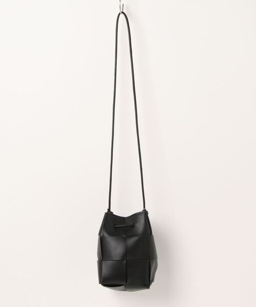 SVEC（シュベック）の「巾着 ミニバッグ / イントレ ショルダーバッグ（ショルダーバッグ・レディース・ベージュ/グリーン/ブラック/イエロー/ホワイト・FREE）」の22枚目の写真