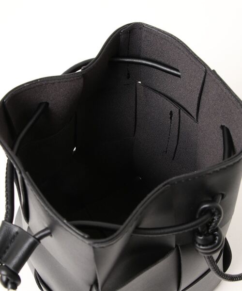 SVEC（シュベック）の「巾着 ミニバッグ / イントレ ショルダーバッグ（ショルダーバッグ・レディース・ベージュ/グリーン/ブラック/イエロー/ホワイト・FREE）」の20枚目の写真