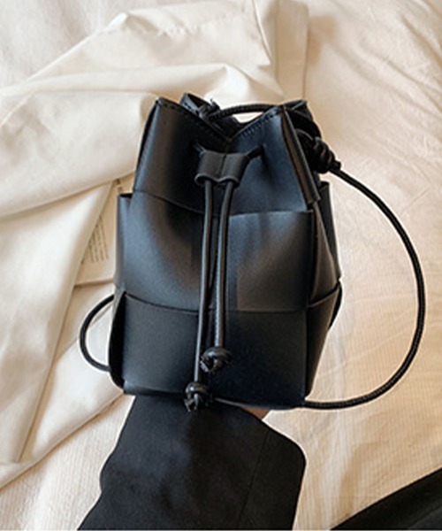 SVEC（シュベック）の「巾着 ミニバッグ / イントレ ショルダーバッグ（ショルダーバッグ・レディース・ベージュ/グリーン/ブラック/イエロー/ホワイト・FREE）」の8枚目の写真