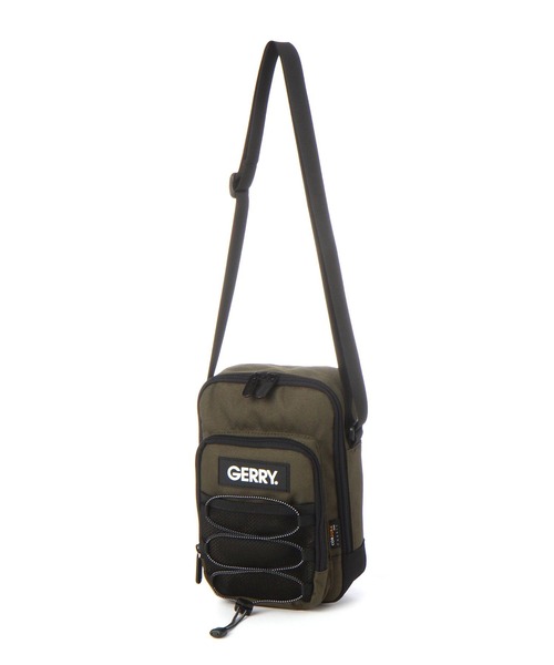 LOWRYS FARM（ローリーズファーム）の「ＧＥＲＲＹドローコードショルダー　909315（ショルダーバッグ・メンズ・グリーン/ブラック・FREE）」の2枚目の写真