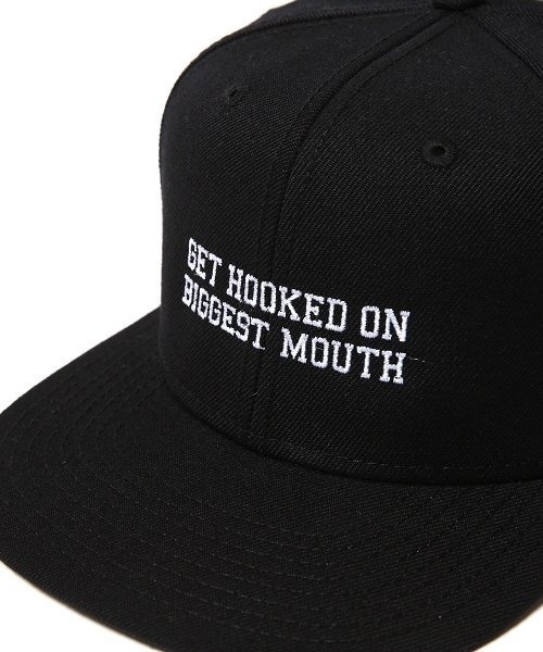 LUNKER KILLER（ランカーキラー）の「"GHBM" COLLEGE LOGO SNAPBACK CAP / カレッジ ロゴ スナップ