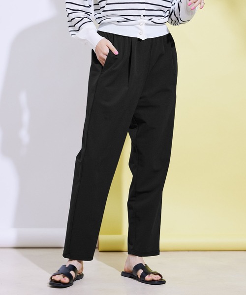 Jayro（ジャイロ）の「360度ストレッチテーパードパンツ（スラックス・レディース・オレンジ/ホワイト/ブルー/ブラック・FREE）」の3枚目の写真