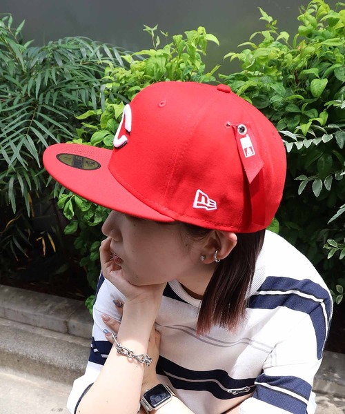 Alpha Industries(アルファインダストリーズ)の「ALPHA INDUSTRIES/アルファインダストリーズ×NEW ERA/ニューエラ M 5950ALPHA OTC キャップ(キャップ・メンズ・レッド系1/ブルー/ダークブラウン/ブラック系2/ブラック系1/ブラック系4/ブラック系3/レッド系2/ブラック系5/ネイビー・7 5/8/7 3/8/7 1/2)」の9枚目の写真