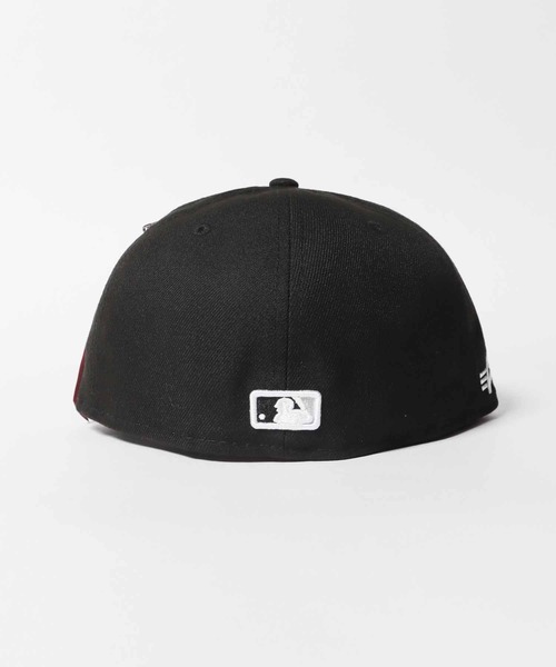 Alpha Industries(アルファインダストリーズ)の「ALPHA INDUSTRIES/アルファインダストリーズ×NEW ERA/ニューエラ M 5950ALPHA OTC キャップ(キャップ・メンズ・レッド系1/ブルー/ダークブラウン/ブラック系2/ブラック系1/ブラック系4/ブラック系3/レッド系2/ブラック系5/ネイビー・7 5/8/7 3/8/7 1/2)」の12枚目の写真