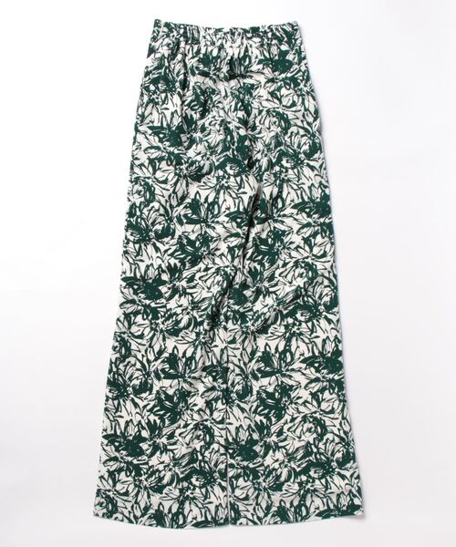 STUNNING LURE（スタニングルアー）の「フラワープリントフレアーパンツ（その他パンツ・レディース・グリーン・SMALL/MEDIUM）」の6枚目の写真