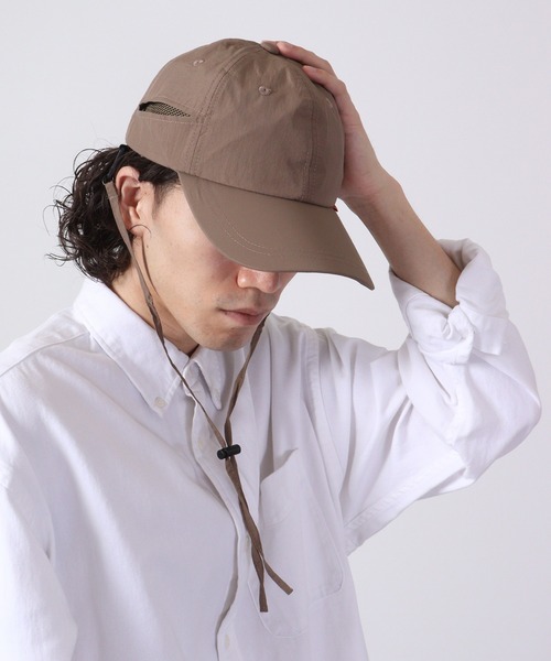 TESTIFY（テスティファイ）の「TESTIFY 被る日傘　日よけチャーム付きキャップ　/　Parasol Charm Cap（キャップ・レディース・ブラック/ライトブラウン/オレンジ/ライトベージュ/グレー系/ベージュ系/ブラック系/ブラウン系・FREE）」の4枚目の写真