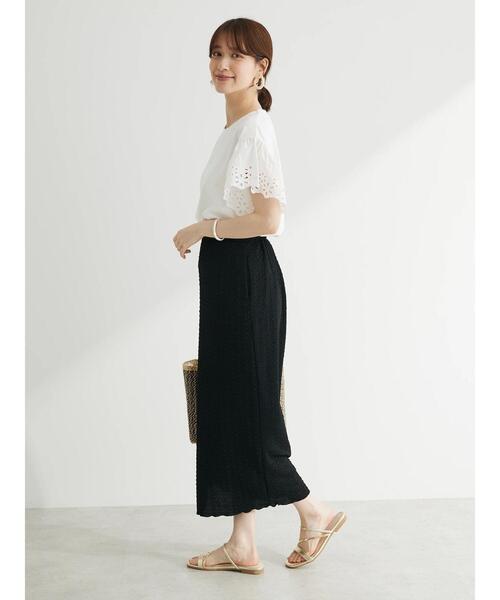 RAY CASSIN FAVORI（レイカズンフェバリ）の「・Ray　Cassin　フクレジャカードナロースカート（スカート・レディース・レッド/グレー/ブラック・FREE）」の5枚目の写真