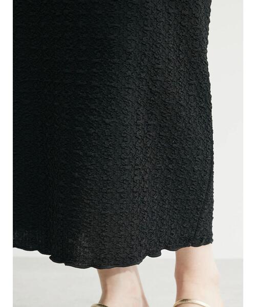 RAY CASSIN FAVORI（レイカズンフェバリ）の「・Ray　Cassin　フクレジャカードナロースカート（スカート・レディース・レッド/グレー/ブラック・FREE）」の12枚目の写真