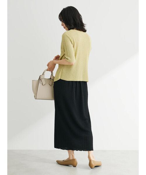 RAY CASSIN FAVORI（レイカズンフェバリ）の「・Ray　Cassin　フクレジャカードナロースカート（スカート・レディース・レッド/グレー/ブラック・FREE）」の15枚目の写真