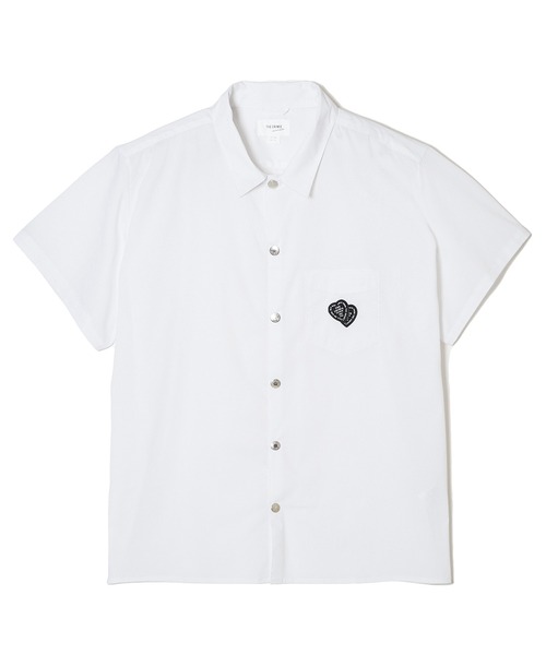 CRIMIE（クライミー）の「EMBLEM DRESS SHORT SLEEVE SHIRT（シャツ/ブラウス・メンズ・ホワイト/ブラック・S/M/L/XL/XXL）」の4枚目の写真