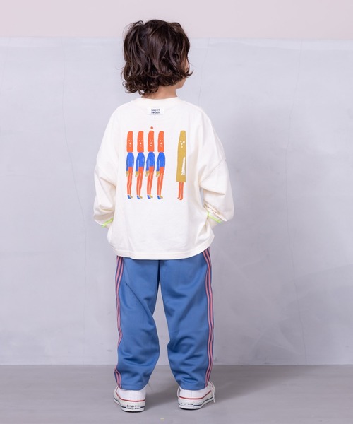 BIG FIELD（ビッグフィールド）の「トラックパンツ（90～150cm)（その他パンツ・キッズ・ベージュ/ブラック/ブルー・90/100/110/120/130/140/150）」の9枚目の写真