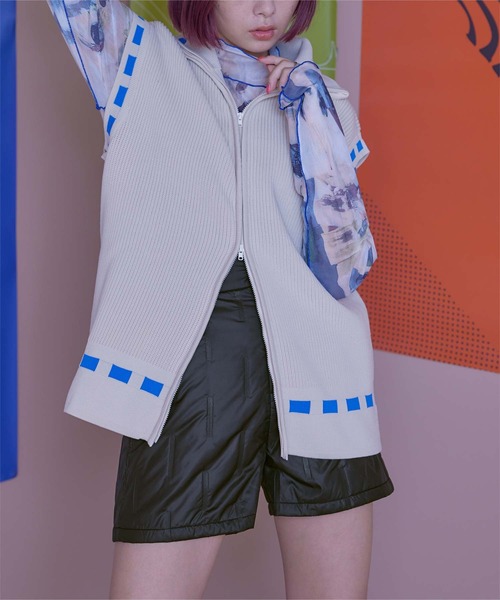 miette(ミエット)の「キルティングショートパンツ(その他パンツ・レディース・ブラック/アイボリー・FREE)」の14枚目の写真