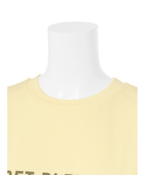 Mila Owen（ミラオーウェン）の「ベーシックロゴプリントＴシャツ（Tシャツ/カットソー・レディース・ネイビー/イエロー/ホワイト/キャメル・1/0）」の12枚目の写真