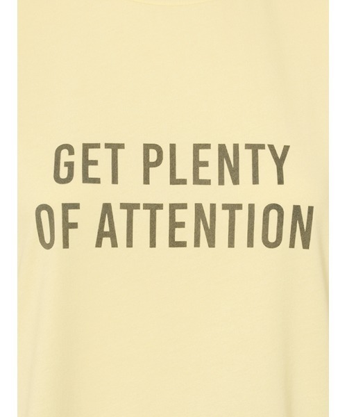 Mila Owen（ミラオーウェン）の「ベーシックロゴプリントＴシャツ（Tシャツ/カットソー・レディース・ネイビー/イエロー/ホワイト/キャメル・1/0）」の14枚目の写真