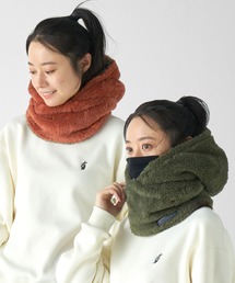 KRIFF MAYER Lady's Collection（クリフメイヤーレディースコレクション）の「フード型 ボリューム ネックウォーマー(マスキングニンジャりん)（ネックウォーマー/スヌード・キッズ）」
