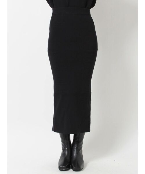 GYDA(ジェイダ)の「【SET着用可能】スリットタイトニットスカート(スカート・レディース・アイボリー/ブラック/ライトブルー・FREE)」の13枚目の写真