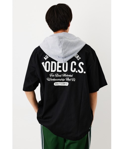 RODEO CROWNS WIDE BOWL（ロデオクラウンズワイドボウル）の「ワークフードシャツ（シャツ/ブラウス・メンズ・ブラック/ベージュ/カーキ・LARGE/MEDIUM）」の22枚目の写真
